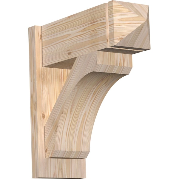 Ekena Millwork Legacy Arts & Crafts Smooth Outlooker, Douglas Fir, 7 1/2"W x 20"D x 20"H OUT08X20X20LEC03SDF - main